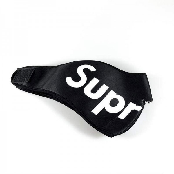 シュプリーム 14AW フルロゴフェイスマスクNeoprene Face Mask  SUPREME 韓国風マスク 洗えるマスクおしゃれアイドル芸能人