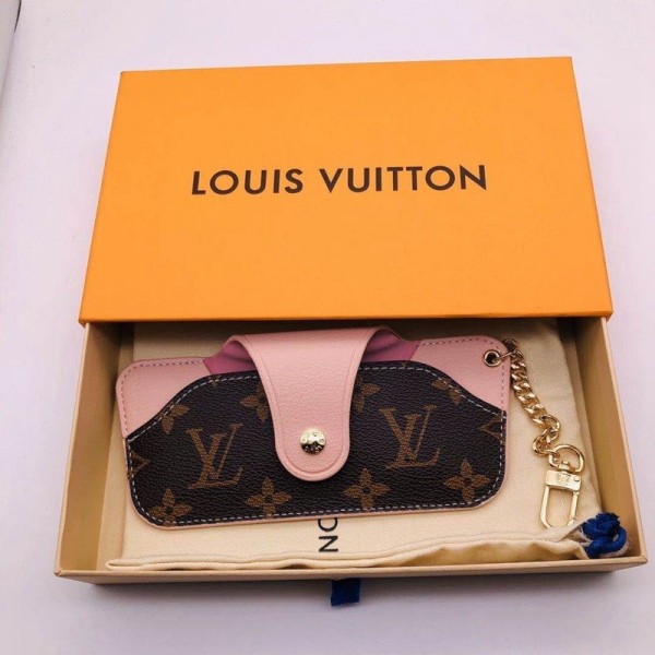 Louis Vuittonルイヴィトン風 ガネケース エスカル高級革製品レザーメガネケースサングラスケース 封筒形状 メンズ レディース ハイブランド 上質 めがねケース  小物入れ 金具 ユニセックス