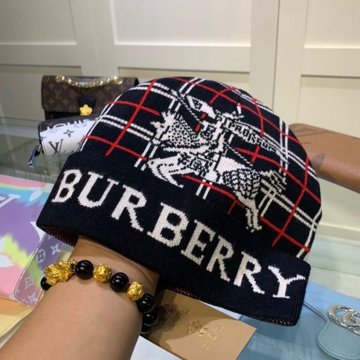 人気 ブランド burberry ニット帽 潮流 メンズ レディース ファッション 暖かい 秋冬適用 カジュアル 編み物 帽子 アウトドア