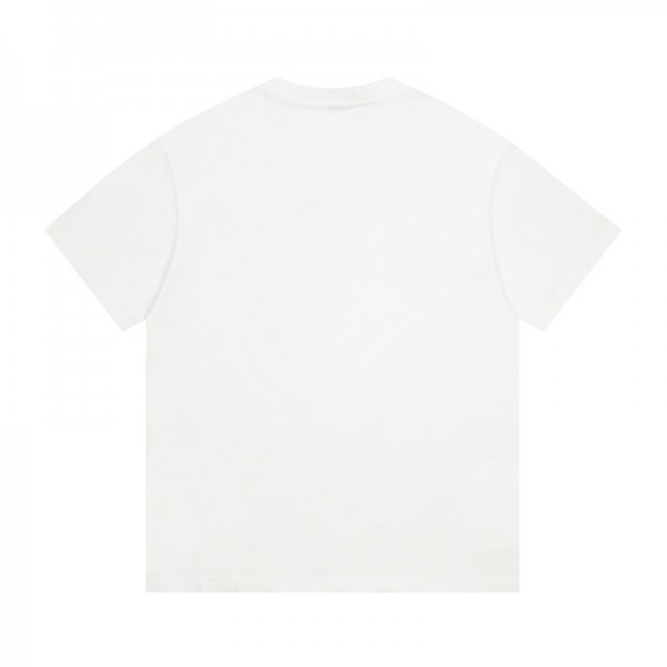 Dior ディオールブランド子供半袖tシャツ ハイブランドペア揃いtシャツ 偽物 レディース メンズ ハイブランド半袖tシャツ S¬3XL 男女兼用 Tシャツ カットソー ペアカップル 90¬160CM