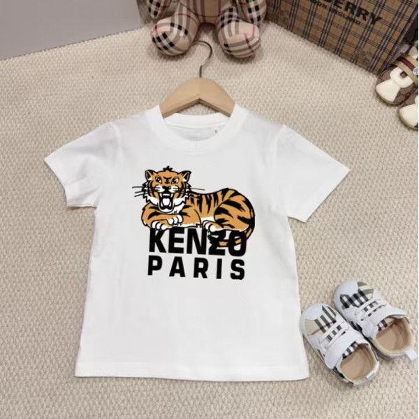 Kenzo ケンゾー ブランドペアルックtシャツカットソー コピーブランド半袖tシャツ韓国 tシャツブランド親子服 コピー 激安屋