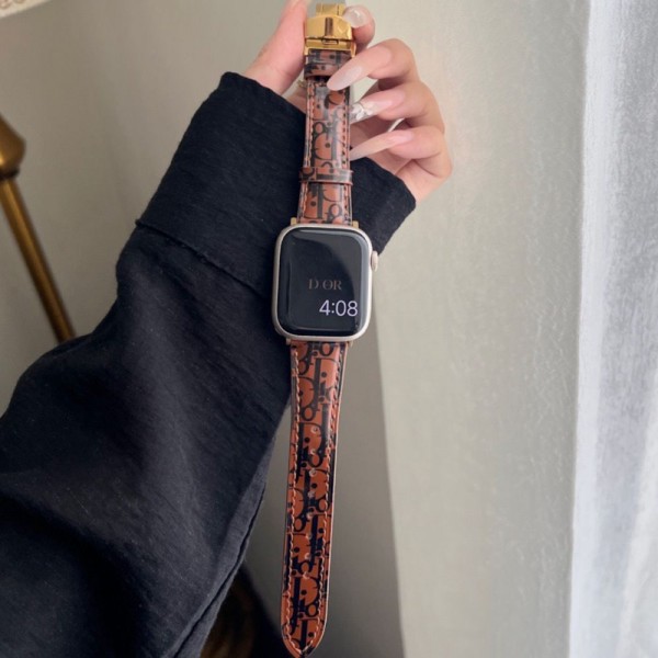 Dior ディオールブランド Apple Watch 12 ultra4 11 ultra3 10 9 ultra2 バンド 華奢革 交換バンド アップルウォッチ12 ultra4  11 10 ultra3 se3 49mmブランドベスト高級感 Apple Watch 12 11 se3 10 9 8 7 se2/6/5/4/3/2/1ベルト 軽量 フィット 通気性ハイブランドアップルウォッチ 12/ultra4/Ultra3/11/10 9 8/se2革ベルト 耐久性