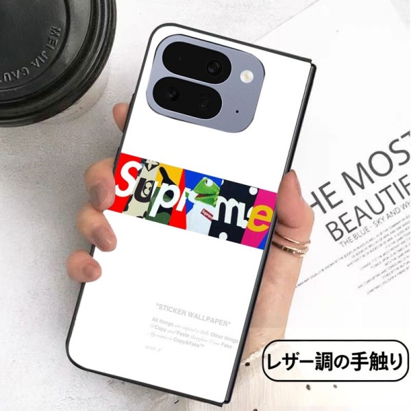 Supreme シュプリームアイフォン Duo ブランドケースメンズブランドgalaxy z fold 8 ultra 7 6 5スマホケース男女兼用ハイブランドGalaxy z flip 8 5 4 3 6 7携帯ケースビジネス大人っぽい iPhone Duo 折りたたみブランドスマホカバー