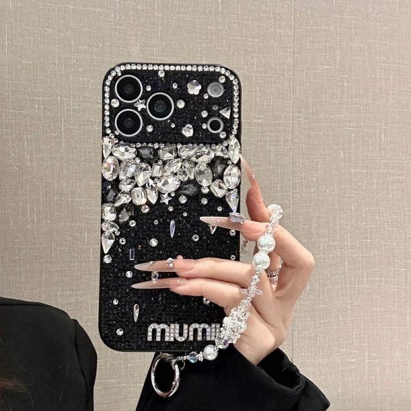 ミュウミュウ MiuMiu iphone 18 17 15 16ケース 人気ブランド 女子iphone 18 pro 17 pro max 15 16ケース ブランド コピーブランド スマホショルダー アイフォン17 18 ultra 16 air 15 14 plus 17pro max 15