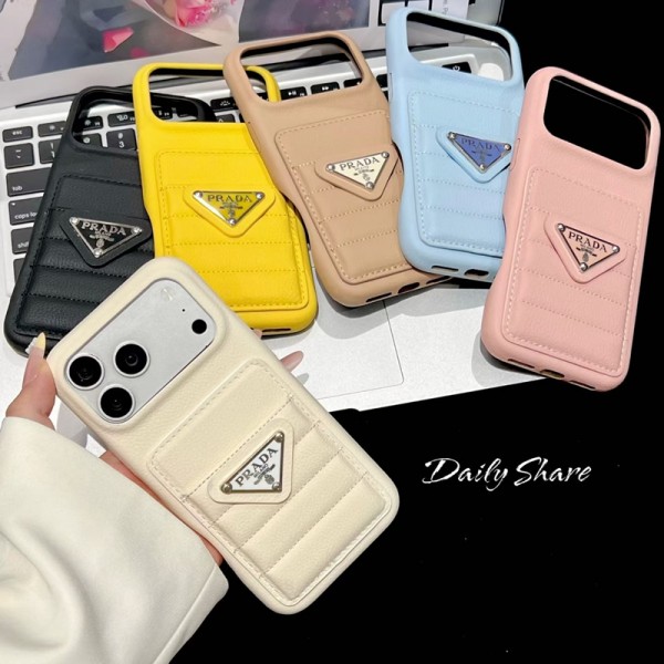 Prada プラダiphone 18 pro 17 pro max 15 16ケース ブランド コピースマホケースストラップ ブランド携帯カバー手帳型スマホケースアイフォン17 15 16カバー格安