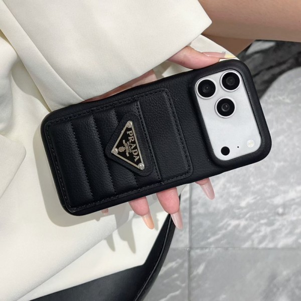 Prada プラダiphone 18 pro 17 pro max 15 16ケース ブランド コピースマホケースストラップ ブランド携帯カバー手帳型スマホケースアイフォン17 15 16カバー格安