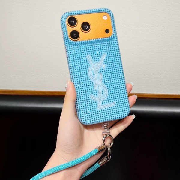 Ysl イヴサンローランブランド携帯ケーススマートフォンケースパロディ激安スマホケースストラップ ブランド携帯カバー手帳型スマホケースアイフォン17 15 16カバー格安