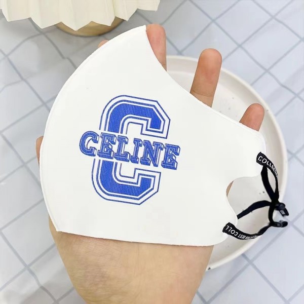 セリーヌブランドマスクレディースメンズ 人気 洗えるマスクCeline ファッション 高品質 繰り返しマスク 通気性がよい 小顔効果 フェイスマスク