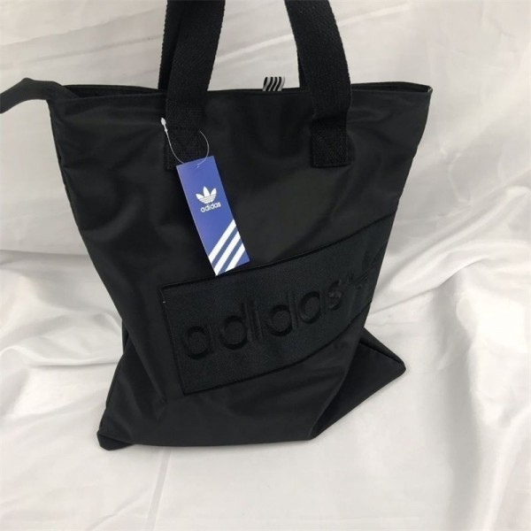 Adidas アディダスハイブランドバッグトートバッグメンズレディースジュニア手提げショルダーバッグかばんバックスポーツジム大容量通勤通学学生サブバック