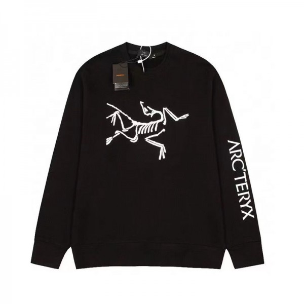ハイブランドアークテリクスプルオーバーパーカー偽物スウェットハイブランド秋冬ブランドトレーナー裏起毛レディースメンズプルオーバーブランドM - 5XL