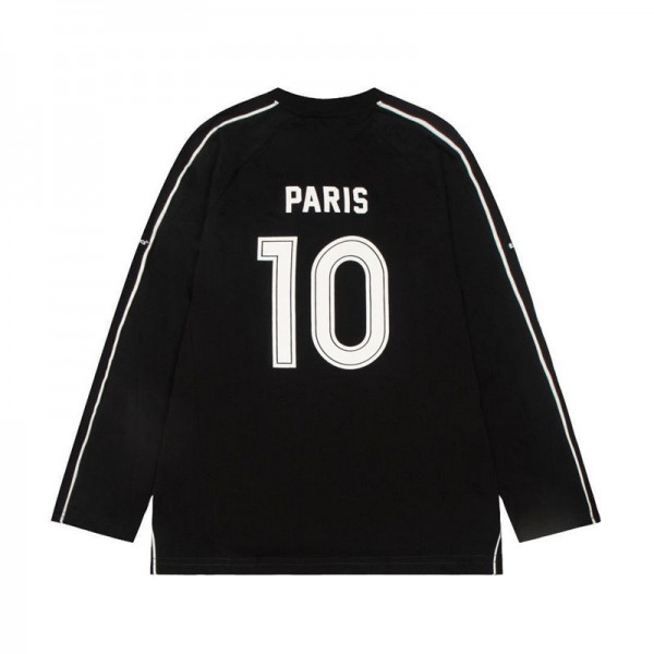 Balenciaga バレンシアガtシャツハイブランド サッカーTシャツ メンズ 長袖 大きいサイズ おしゃれ メンズ 服 カジュアル L - 4XL ロングスリーブ tシャツ インナーシャツ 綿100 柔らかい 快適 Balenciaga バレンシアガtシャツハイブランド サッカーTシャツ メンズ 長袖 大きいサイズ おしゃれ メンズ 服 カジュアル L - 4XL ロングスリーブ tシャツ インナーシャツ 綿100 柔らかい 快適