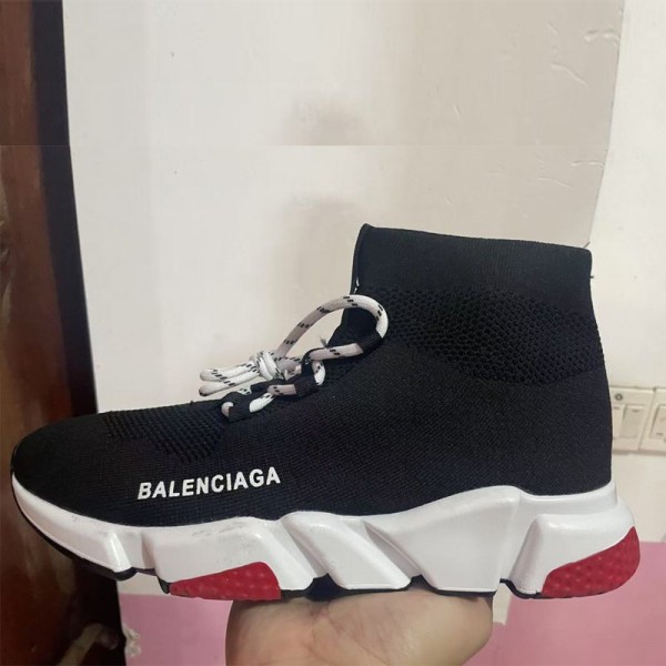 Balenciaga バレンシアガハイブランド スニーカー ランニングシューズ ハイカット 軽量 通気性 ウォーキング ジョギング スポーツ カジュアル カラフル 白 黒 おしゃれ かっこいい ジム 通勤 滑り止め クッション メンズ レディース 230¬270cm