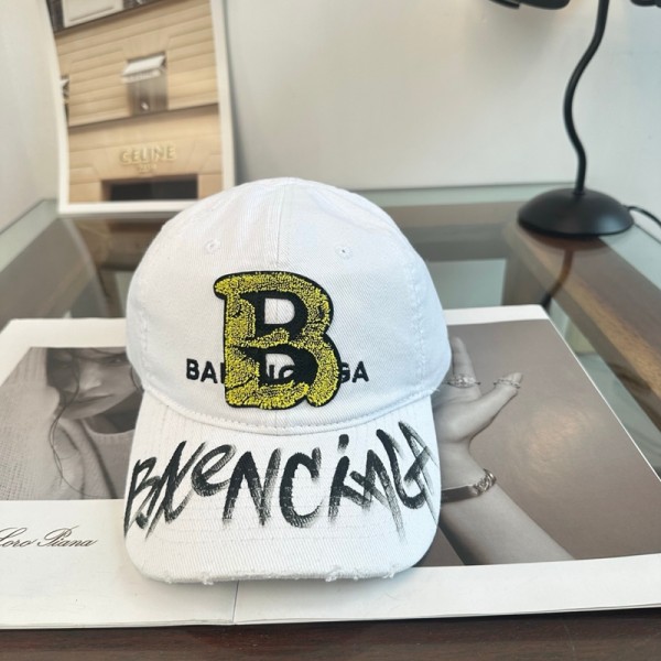Balenciaga バレンシアガブランド野球帽 キャップ メンズ レディース ベースボールキャップ 刺繍 キャップ コットン ストリート風帽子 シンプル