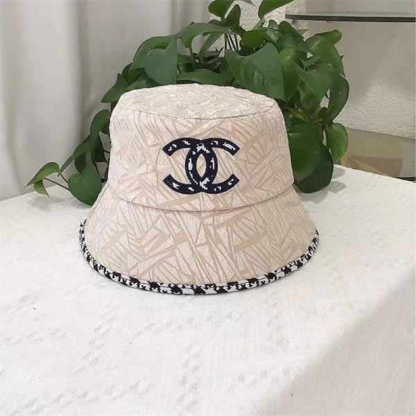 シャネルブランド漁師の帽子Chanel おしゃれ 高品質 バケットハット 帽子 レディース カジュアル 帽子 ハット 紫外線カット 日よけ帽子 山登り 釣り アウトドア
