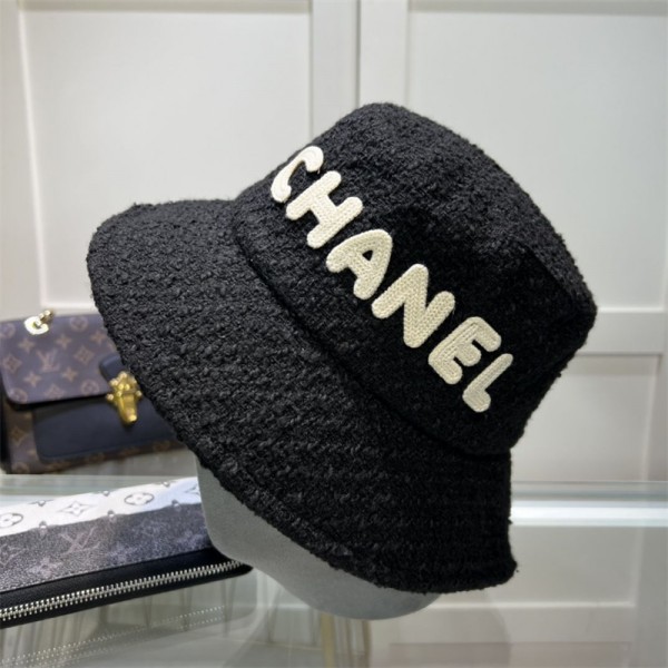 Chanel シャネルハイブランドハット男女兼用ブランド野球帽レディース漁師の帽子ブランド春秋ニットハットブランド保温