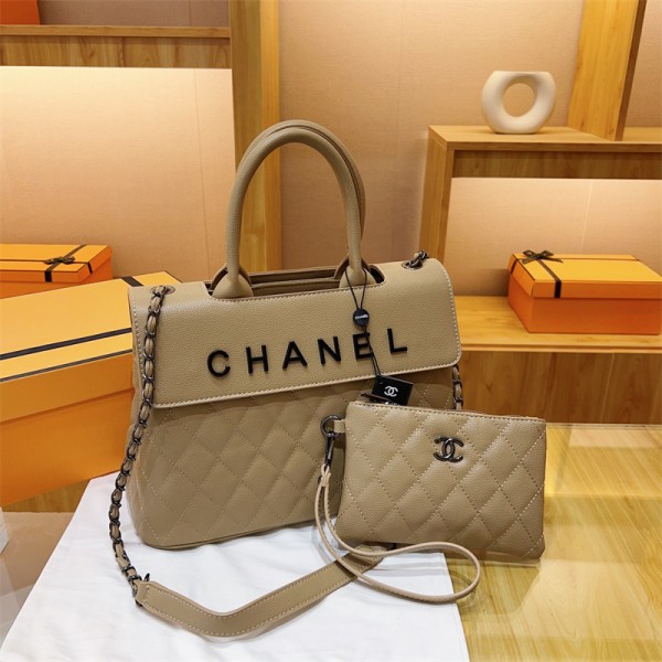シャネル Chanel ハイブランド 2点セット バッグブランドショルダーバッグ女性ブランド手持ちバッグ鞄ブランドミニバッグコーデ