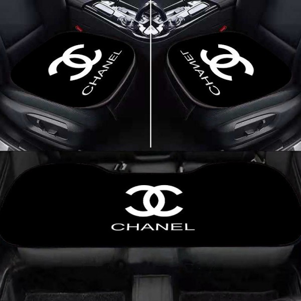 Chanel シャネル Gucci グッチ LV ルイヴィトン 車用品 ブランド カー用品 シートカバー 7点セットカバー 座布団 通気 滑り止め