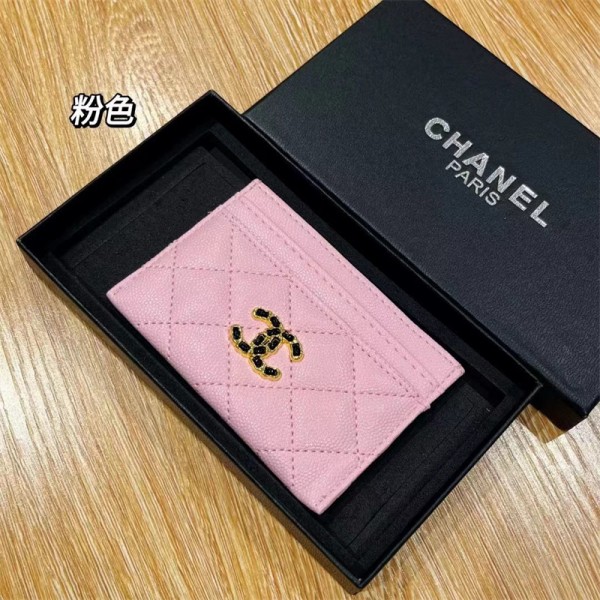 シャネル CHANEL カードケース 小香風 カードバッグ 収納 薄手 新品 ファション