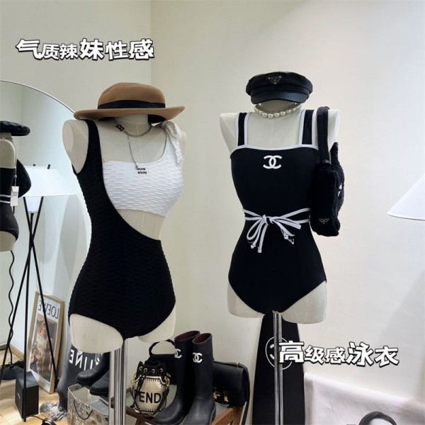ブランドミュウミュウ水着ワンピース MiuMiu韓国風20代 30代 40代ビキニスイムウェア女性 お洒落 体型カバー M - XL ヨガ水着ワンピース ビキニワンピース 激安 かわいい 韓国風