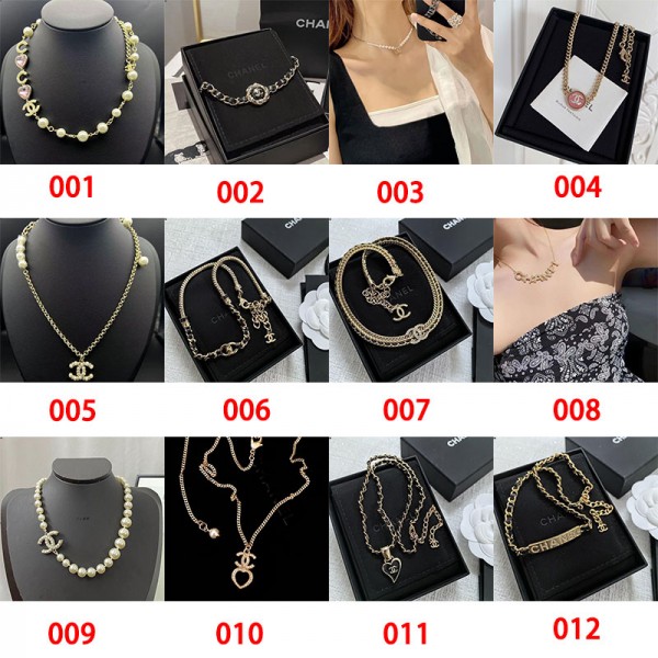 シャネルネックレス レディース チェーン シンプル 長さ調節可能 ブランドChanel パールネックレス ブランド キラキラ シルバーネックレス 人気 おしゃれ アクセサリー お誕生日 プレゼント