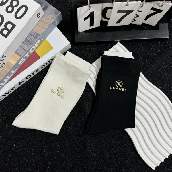 Chanel シャネルハイブランド ソックス 綿製レディース向け 靴下 かわいいブランド ストッキング 大人気浅口ソックス 女の子好き 韓国