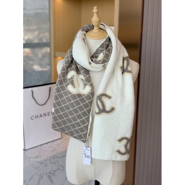 Chanel シャネル冬秋マフラー 厚手スカーフ ファッション 使い心地よいレディース向け高品質ケープ 防寒マフラーファッション ふさ飾り 男女兼用 ギフト肌に優しい ブランドショール