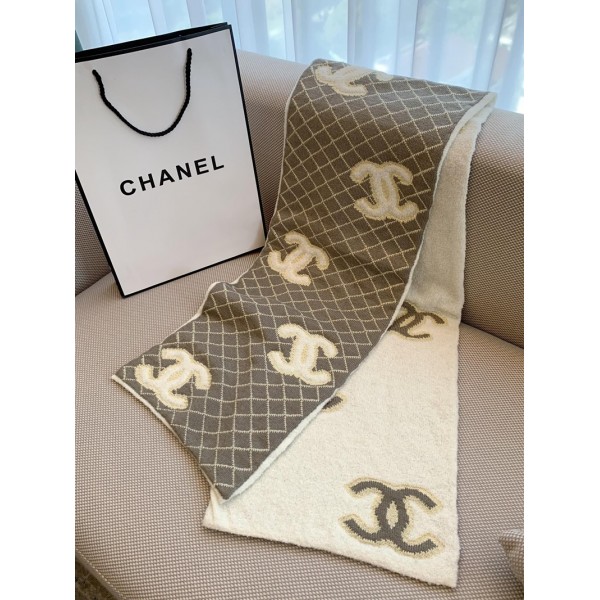 Chanel シャネル冬秋マフラー 厚手スカーフ ファッション 使い心地よいレディース向け高品質ケープ 防寒マフラーファッション ふさ飾り 男女兼用 ギフト肌に優しい ブランドショール