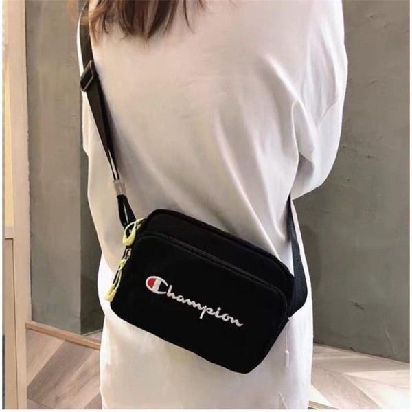 Champion チャンピオンハイブランドショルダーバッグ キャンバストート大容量 軽量 トートバッグ レディース メンズ 男女兼用斜めかけバッグ ファスナー付き 無地 帆布