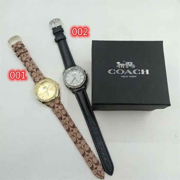 コーチブランド腕時計 レディース向け シンプル おしゃれ 人気 腕時計 超薄型 軽量 キラキラ腕時計 ウォッチ うで時計