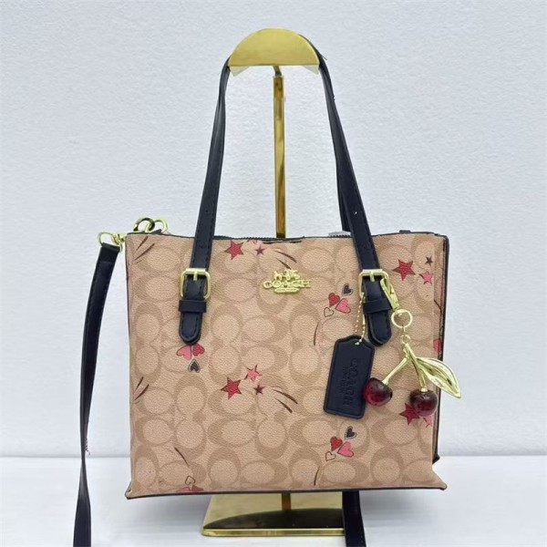 Coach コーチハイブランド トートバッグ レディース 大容量 軽量 ビジネス 通勤バッグ 肩掛け a4 マザーズバッグ ２way 合成皮革 オフィス 大学生 通学 出張 旅行カバン