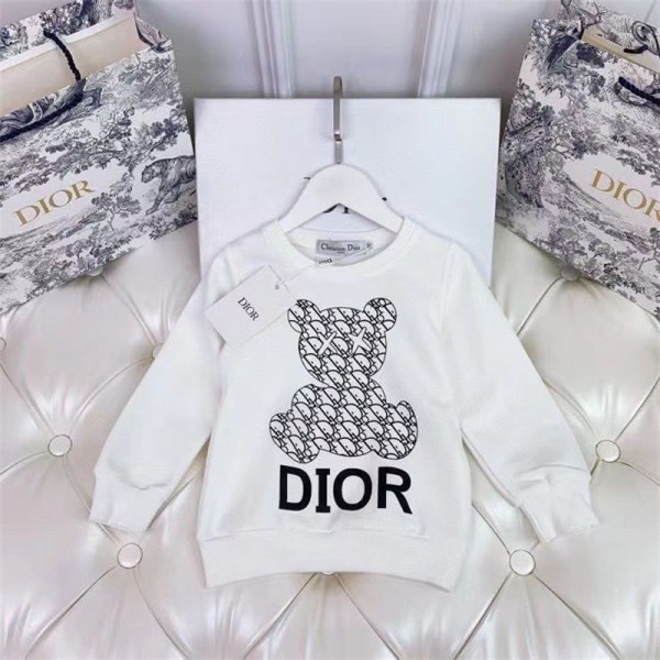 Dior ディオール 子供服 ２点セット 裏起毛 秋冬 潮流 ファション男女通用