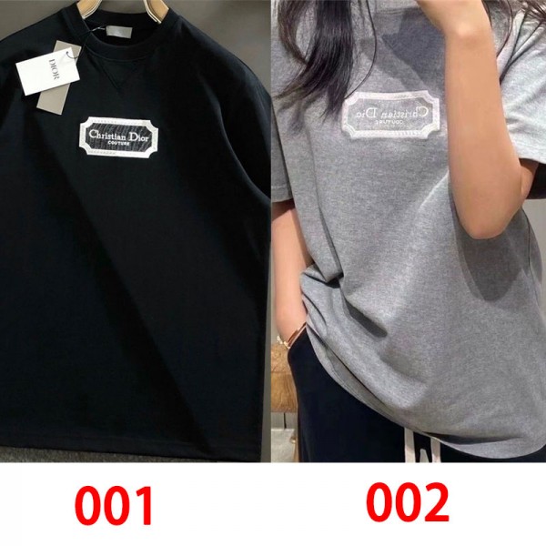 Dior ディオールブランド半袖tシャツブランドtシャツ上着カジュアルブランド 服 コピー 激安屋tシャツ ユニセック ブランドS - 5XL