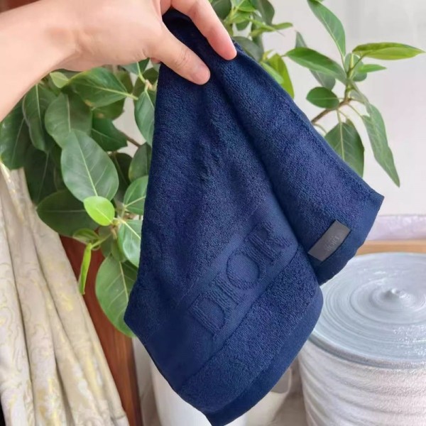 Dior ディオールブランド速乾タオル男女兼用ブランドヘアドライタオル ハンドタオル 耐洗濯ハイブランド タオル ギフトタオルブランド 人気 女性