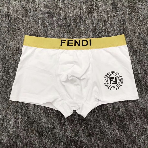 Fendi フェンディメンズ セット 四角ボクサーショーツ潮流コットンインナーパンツファッションボクサーブリー 男性 下着ブランド M - 2XL