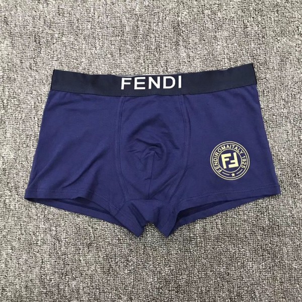 Fendi フェンディメンズ セット 四角ボクサーショーツ潮流コットンインナーパンツファッションボクサーブリー 男性 下着ブランド M - 2XL