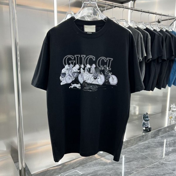 ブランドtシャツ上着カジュアルGucci グッチ20代 30代40代tシャツ 激安パロディ大人の上質Tシャツtシャツ ユニセック ブランド