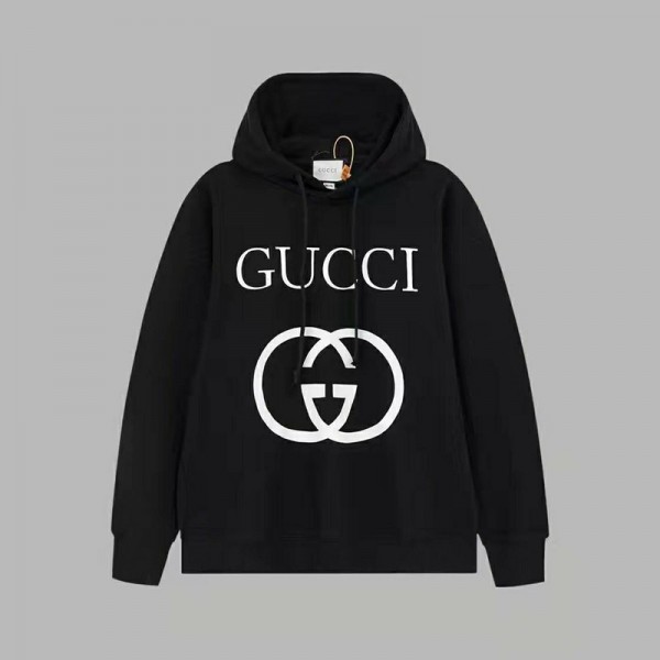 Gucci グッチハイブランドプルオーバーパーカー偽物ブランドトレーナー裏起毛レディースメンズプルオーバーブランドブランドスウェット上着ゆったり