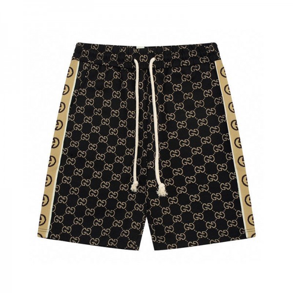 Gucci グッチ ブランド 半パンツ メンズ 夏 カジュアル 5分ズボン カジュアル 運動風 ハーフズボン ストレッチウェスト調整可 スイムウェア