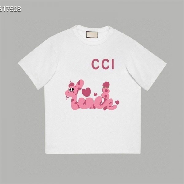 Gucci グッチブランドtシャツオーバーサイズ20代 30代40代tシャツ 激安パロディ大人の上質Tシャツtシャツ ユニセック ブランド M - 5XL