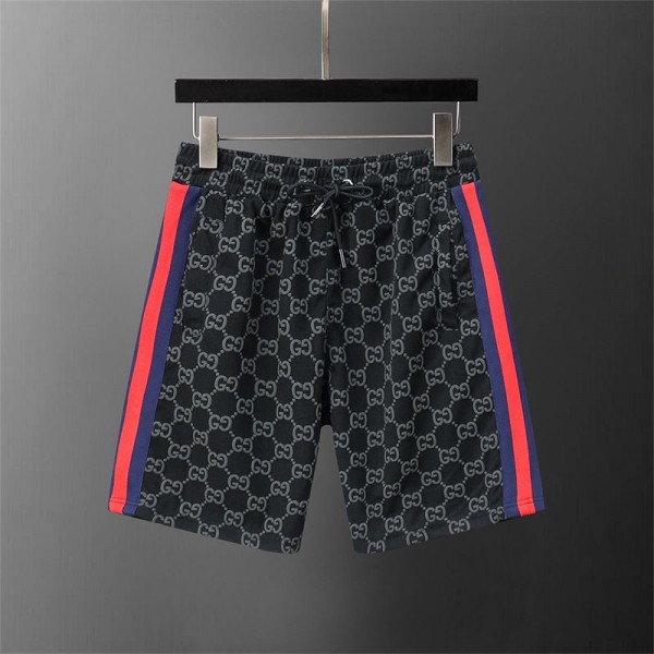 ブランドGUCCIメンズ ハーフパンツトレーニング ランニング 快乾 グッチ ハーフパンツ 軽量 スポーツ S - 5XL ショートパンツ ジョギング カジュアル 短パン メンズ 部屋着 ポケット付き