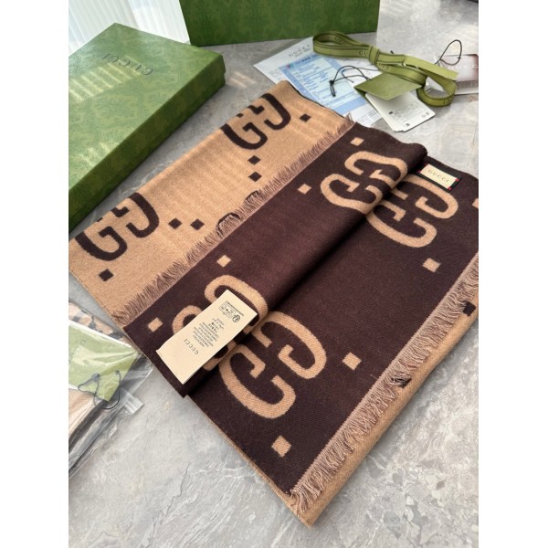 Gucci グッチブランドパロディ ストール 激安レディース向け高品質ケープ 防寒マフラーファッション ふさ飾り 男女兼用 ギフト男女兼用 リバーシブルマフラー 肩掛け