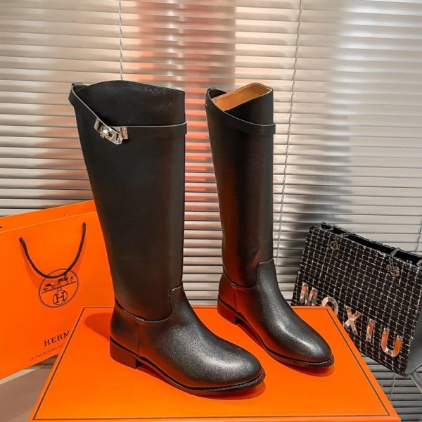 Hermes エルメスブランドレディースブーツ ロングブーツ ブーツ レザー シューズ 靴 大きいサイズ ガーリー 韓国 大人 脚長効果 スタイルアップ ロングブーツ ギフト 225¬250cm  プレゼント 春 秋 冬 レディース