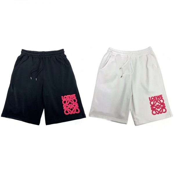 ロエベ ブランド ハーフパンツ メンズ LOEWE ジャージ下 スウェット 半ズボン アクティブ ショートパンツ おしゃれ ハーフ カジュアルパンツ ゆったり 夏 M - 5XL