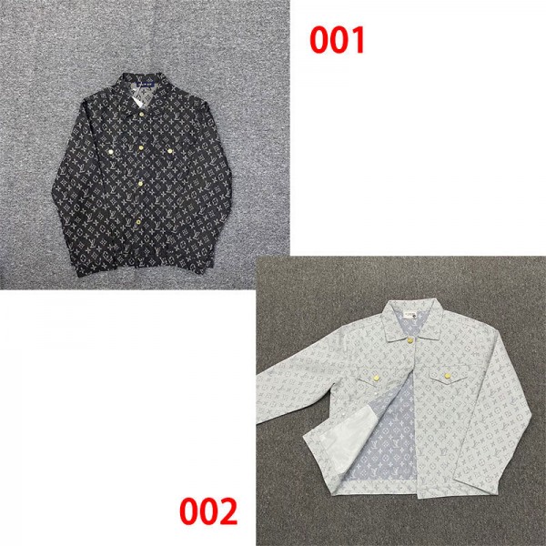 Lv ルイヴィトンブランドシャツジャケット メンズ 厚手 XL - 5XL 秋 冬 ネルシャツ ジャケット パーカー チェック＆無地 スエードジャケット アウトドア キャンプ アメカジ 裏ボア フランネル 大きいサイズ