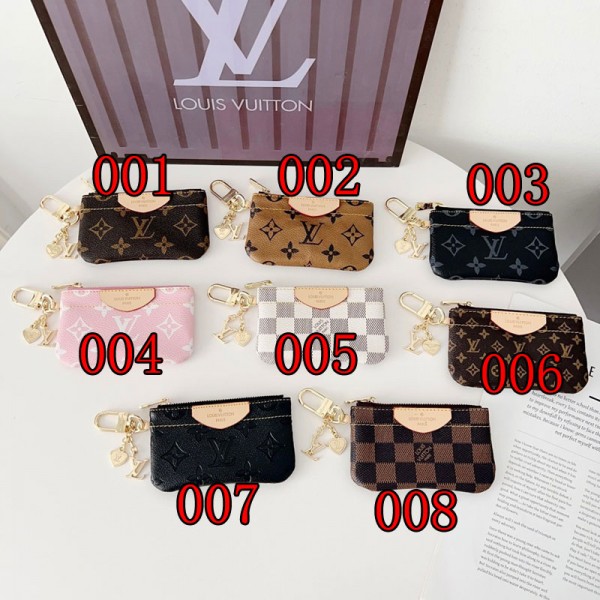 Lv ルイヴィトンブランドカードケース ミニ財布 小銭入れウォレット PU本革 上質レザー トップレザー 薄型 スキミング防止 小物収納