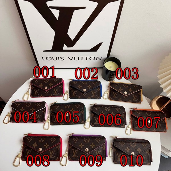 Lv ルイヴィトンハイブランドコインケース 小銭入れ 小さい コンパクト 軽量 軽い バイカラー カードケース icカードケース 小物入れ レディース マルチケース ミニ財布