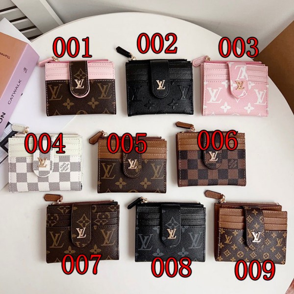 Lv ルイヴィトンブランドレディース財布 二つ折り財布 PU革 短財布 小さい カード入れ 小銭入れ お札入れ 気質 スキミング防止 おしゃれ ショッピング クリスマス 誕生日 プレゼント