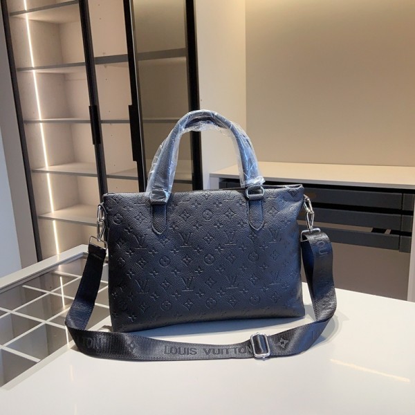 Lv ルイヴィトンブランドビジネスバッグ メンズ 就活バッグ 大容量 自立 肩掛けバッグ リクルートバッグ 3点セット 紳士 防水 2WAY ブリーフケース カバン 通勤 出張 仕事 入社式 プレゼント 父の日 ギフト