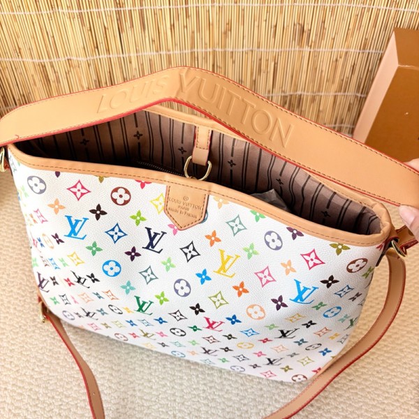 Lv ルイヴィトン斜め掛けカバン トートバッグ 長財布 3点セットハイブランド肩掛けバッグ ブランド男女兼用 2WAY バッグ ショルダーバッグ 大容量 ブランド手持ちバッグ鞄