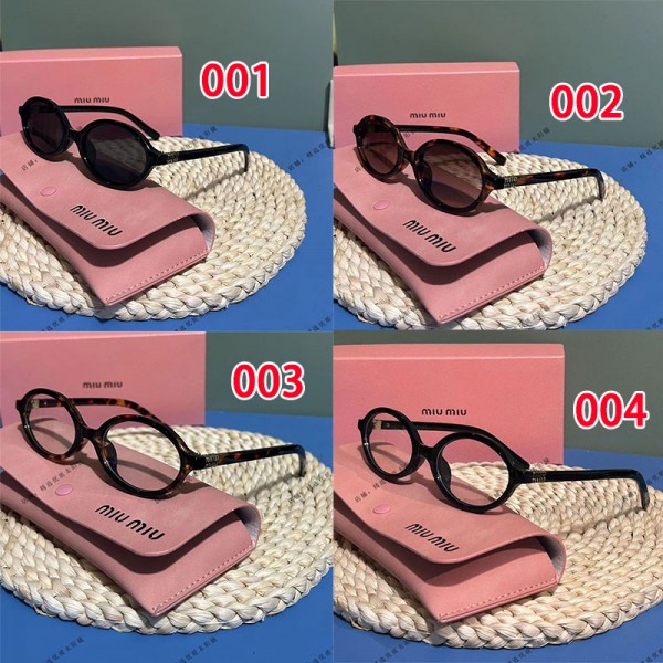 ミュウミュウ MiuMiuブランド韓国風サングラス uvカットハイブランド サングラス 20代 30代 40代 レディース メンズ紫外線カット 偏光サングラス メガネメンズ レディースサングラスブランド 安い